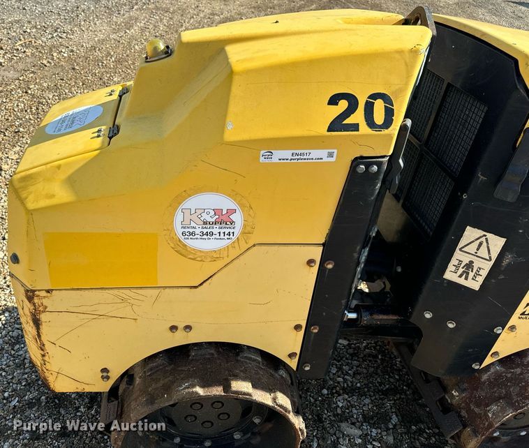 image for item EN4517 2014 Rammax RX1575 trench compactor