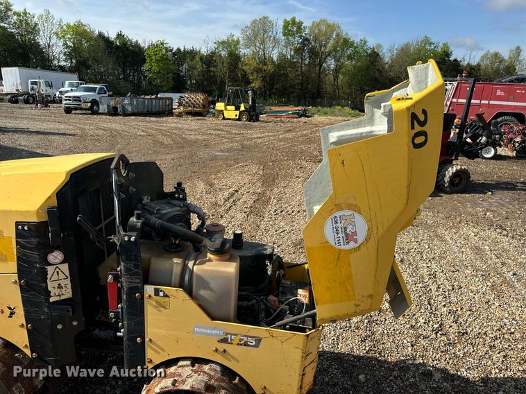 image for item EN4517 2014 Rammax RX1575 trench compactor
