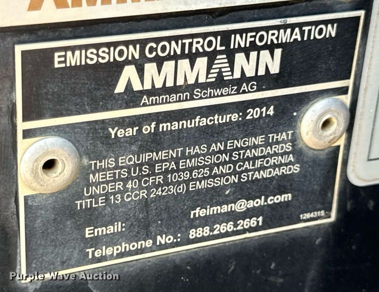 image for item EN4517 2014 Rammax RX1575 trench compactor