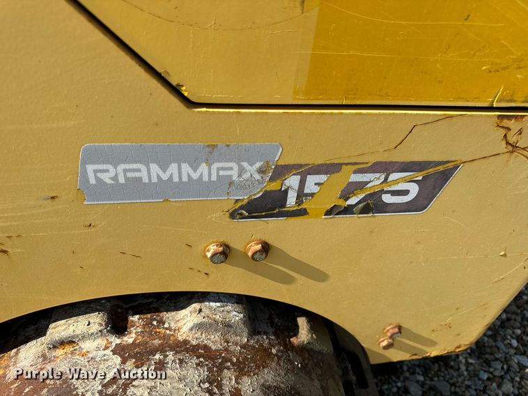 image for item EN4517 2014 Rammax RX1575 trench compactor