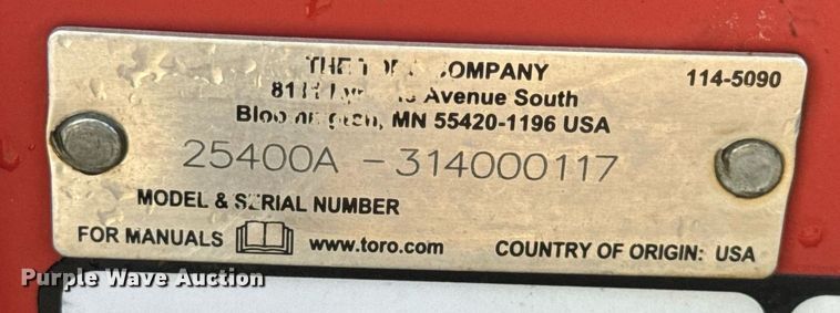 image for item EN4518 Toro Pro Sneak 360 cable plow