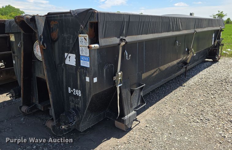 image for item EN8944 Custom Manufacturing dewatering roll-off container