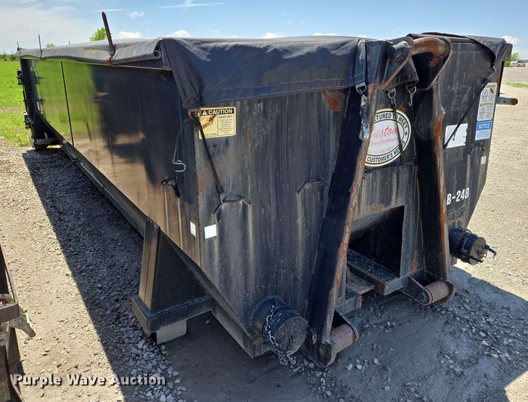 image for item EN8944 Custom Manufacturing dewatering roll-off container