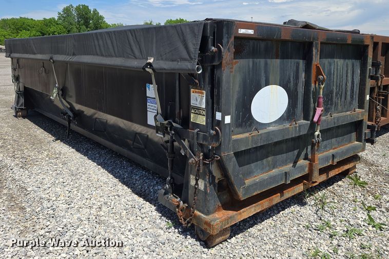 image for item EN8944 Custom Manufacturing dewatering roll-off container