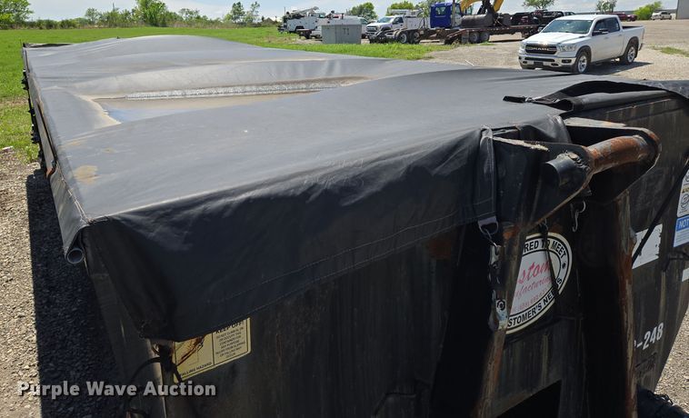 image for item EN8944 Custom Manufacturing dewatering roll-off container