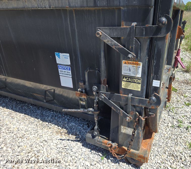 image for item EN8944 Custom Manufacturing dewatering roll-off container