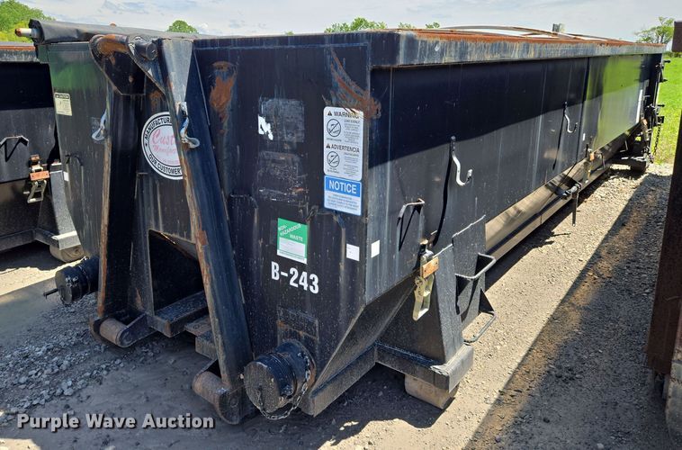 image for item EN8946 Custom Manufacturing dewatering roll-off container