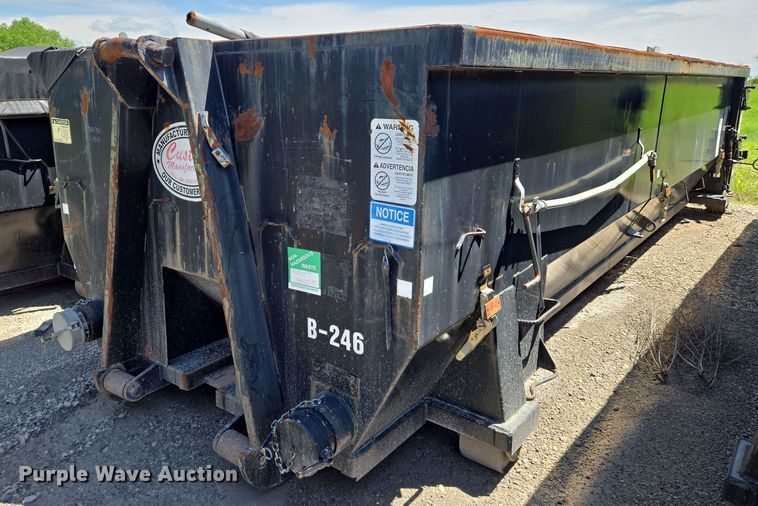 image for item EN8947 Custom Manufacturing  dewatering roll-off container