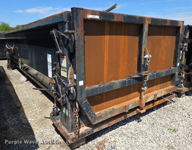 image for item EN8947 Custom Manufacturing  dewatering roll-off container