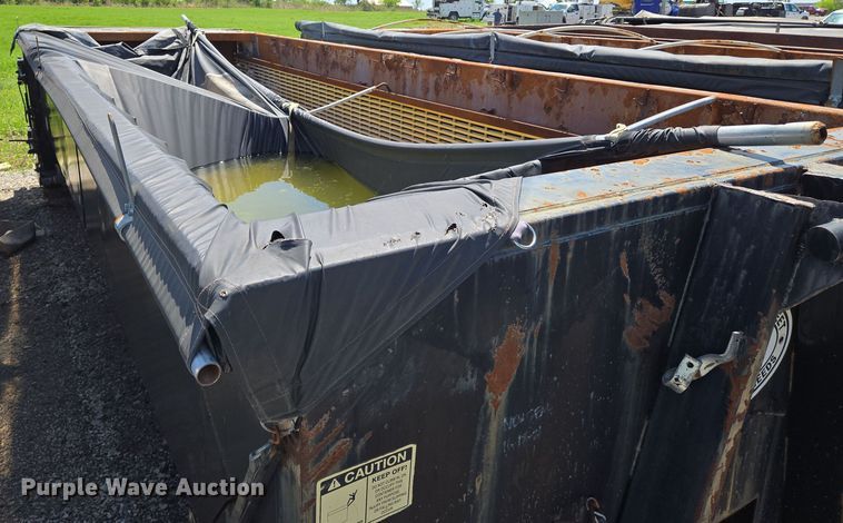 image for item EN8947 Custom Manufacturing  dewatering roll-off container