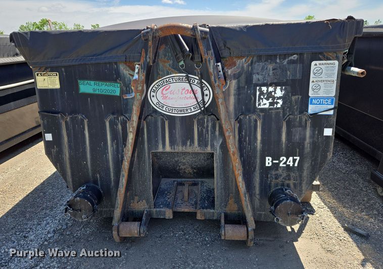 image for item EN8948 Custom Manufacturing dewatering roll-off container