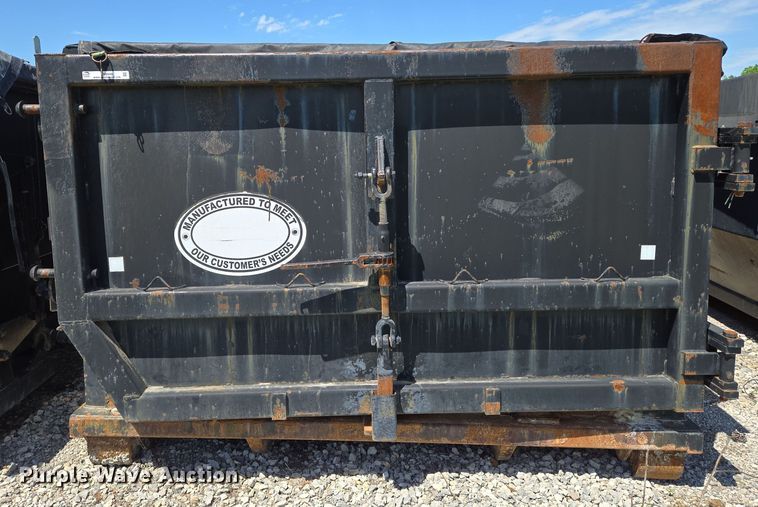 image for item EN8948 Custom Manufacturing dewatering roll-off container