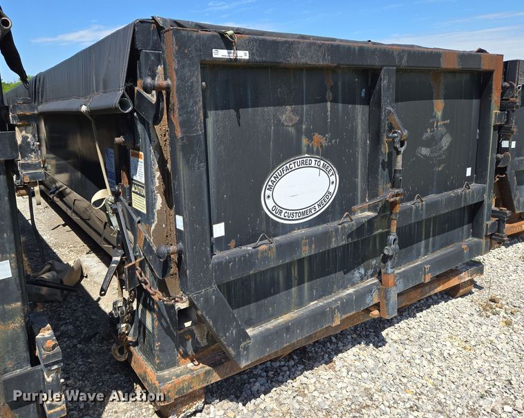 image for item EN8948 Custom Manufacturing dewatering roll-off container