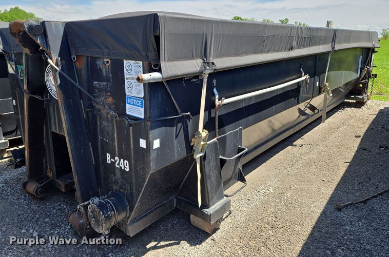 image for item EN8949 Custom Manufacturing dewatering roll-off container