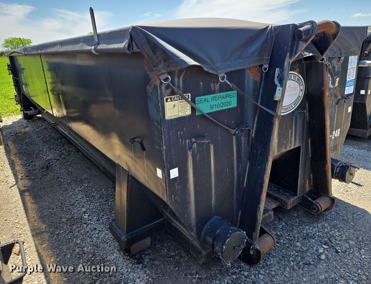 image for item EN8949 Custom Manufacturing dewatering roll-off container