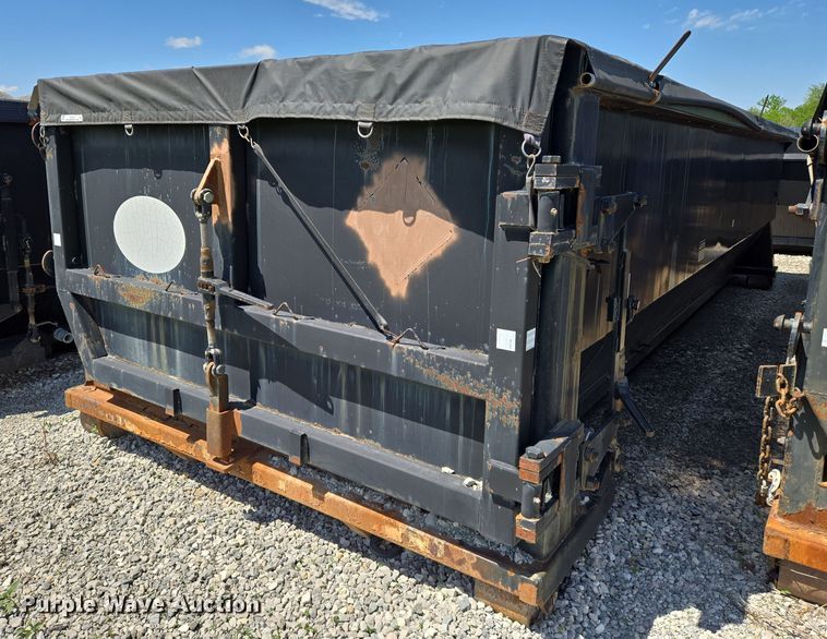 image for item EN8949 Custom Manufacturing dewatering roll-off container