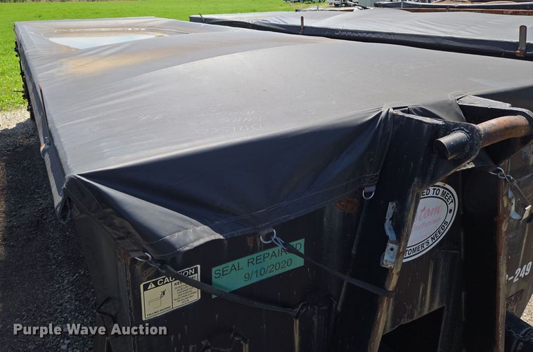 image for item EN8949 Custom Manufacturing dewatering roll-off container