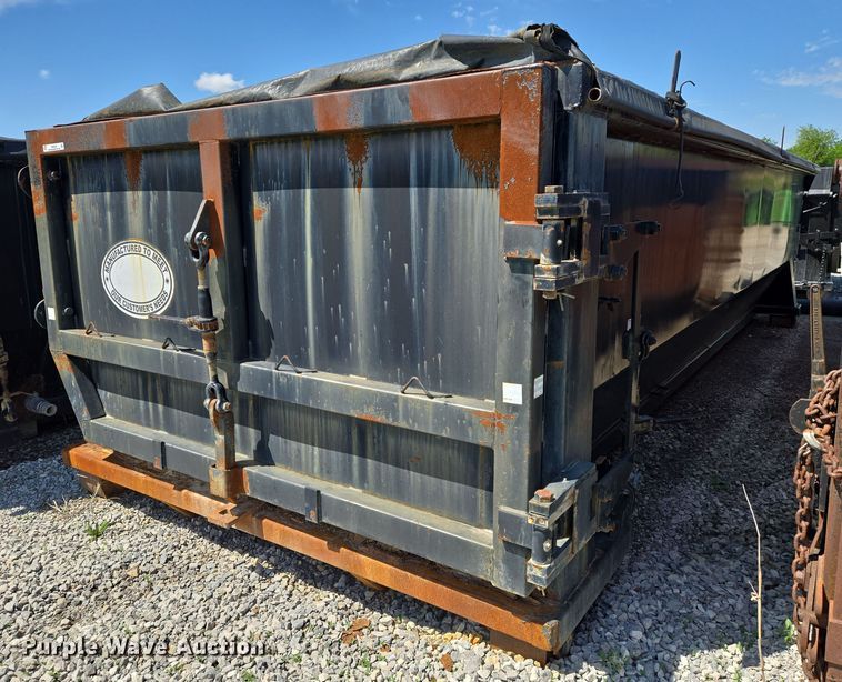 image for item EN8950 Custom Manufacturing  dewatering roll-off container