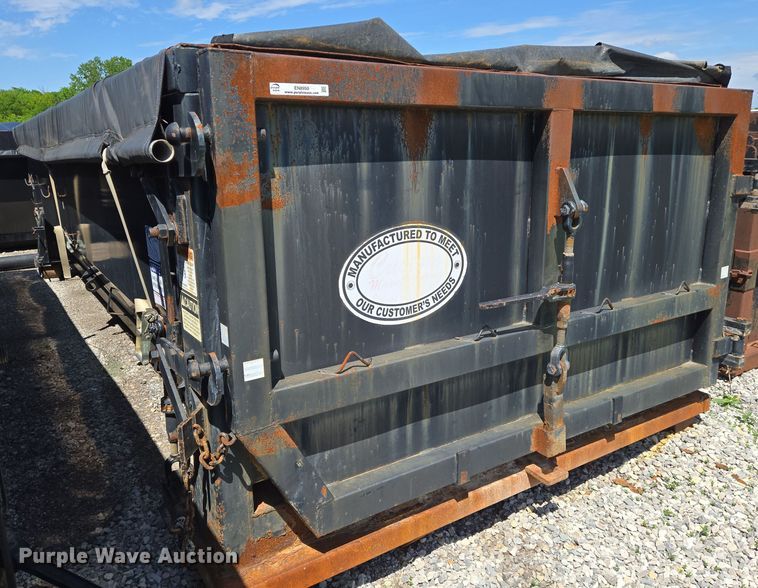 image for item EN8950 Custom Manufacturing  dewatering roll-off container