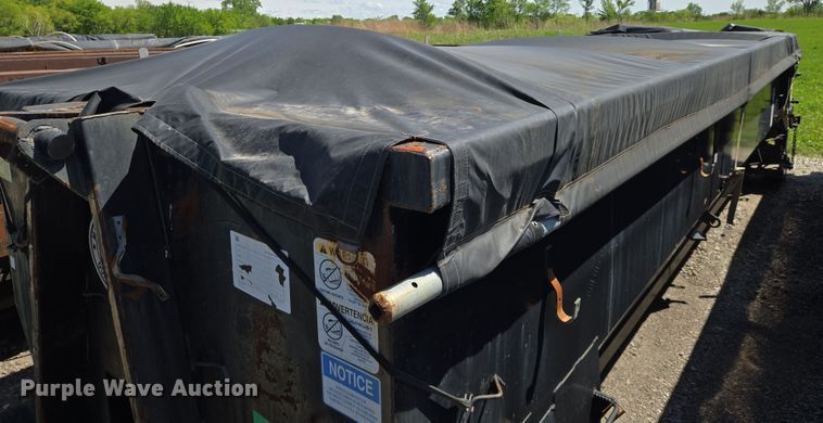 image for item EN8950 Custom Manufacturing  dewatering roll-off container