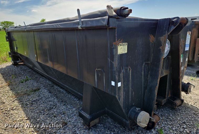 image for item EN8952 Custom Manufacturing dewatering roll-off container