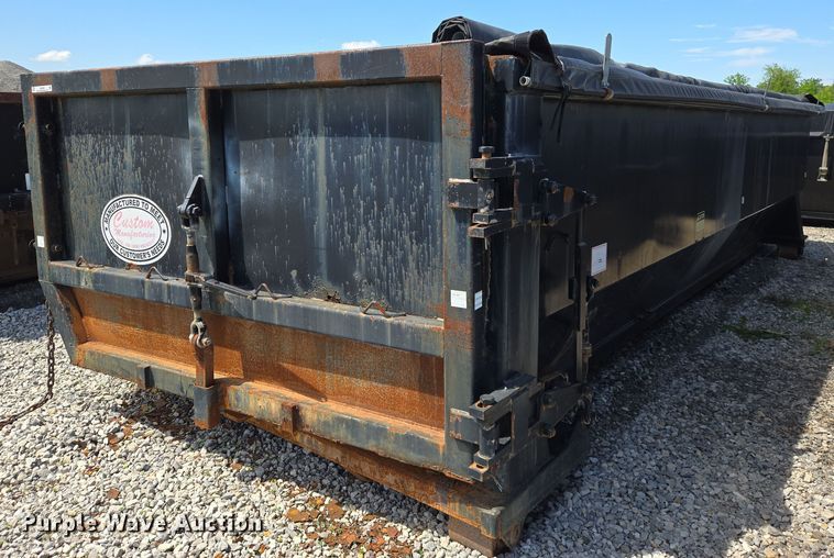 image for item EN8952 Custom Manufacturing dewatering roll-off container