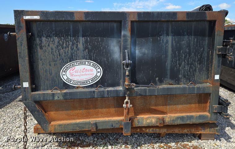 image for item EN8952 Custom Manufacturing dewatering roll-off container