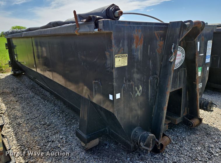 image for item EN8953 Custom Manufacturing dewatering roll-off container