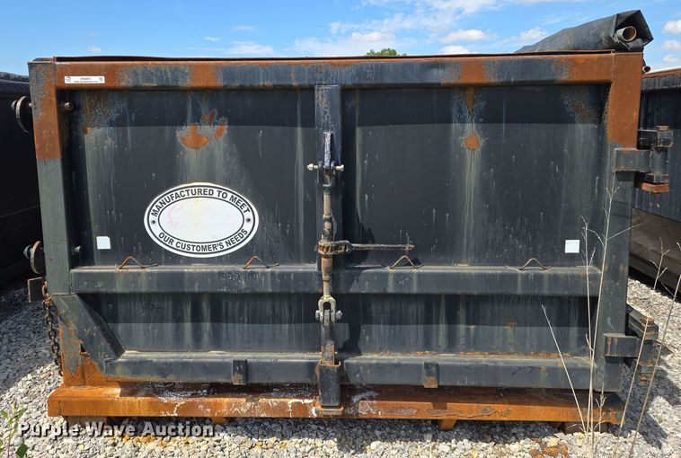 image for item EN8953 Custom Manufacturing dewatering roll-off container