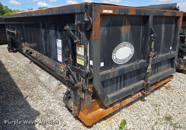 image for item EN8953 Custom Manufacturing dewatering roll-off container