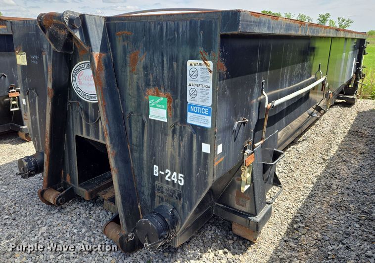 image for item EN8954 Custom Manufacturing dewatering roll-off container