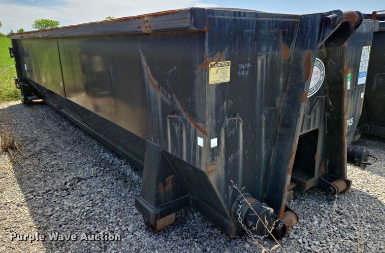 image for item EN8954 Custom Manufacturing dewatering roll-off container