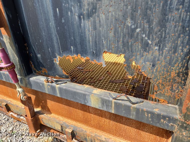 image for item EN8954 Custom Manufacturing dewatering roll-off container