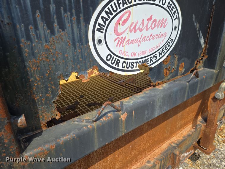 image for item EN8954 Custom Manufacturing dewatering roll-off container