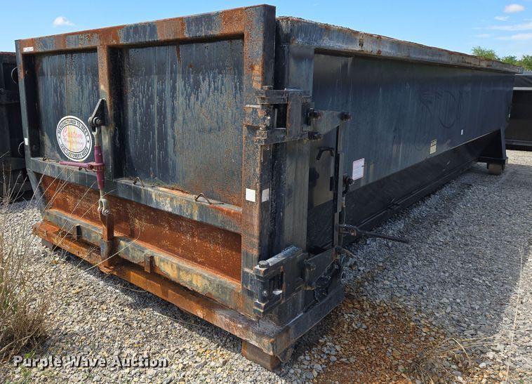 image for item EN8955 Custom Manufacturing dewatering roll-off container