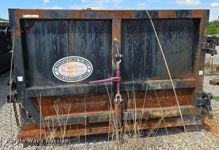 image for item EN8955 Custom Manufacturing dewatering roll-off container