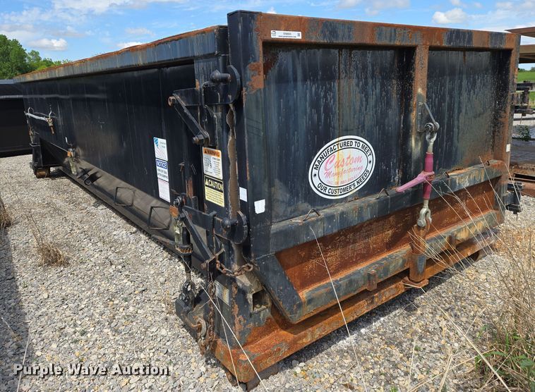 image for item EN8955 Custom Manufacturing dewatering roll-off container