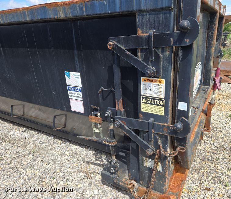 image for item EN8955 Custom Manufacturing dewatering roll-off container