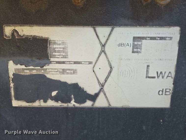 image for item EN8966 Central Power Systems generator