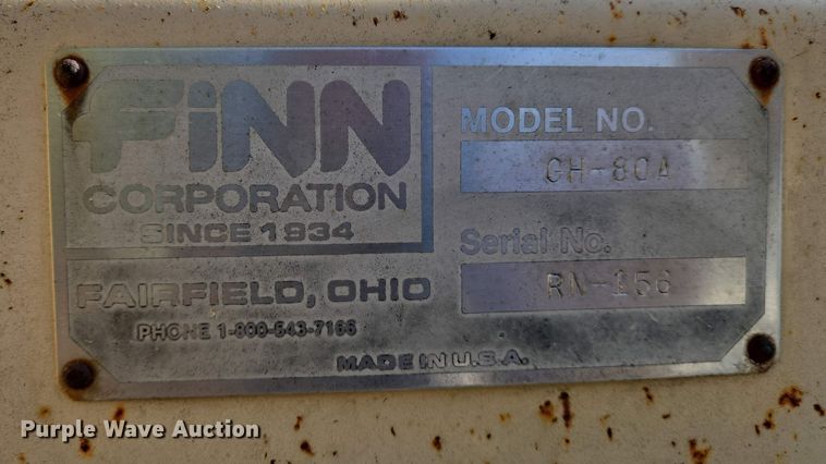 image for item EO0763 Ground Hog GH-80A soil conditioner