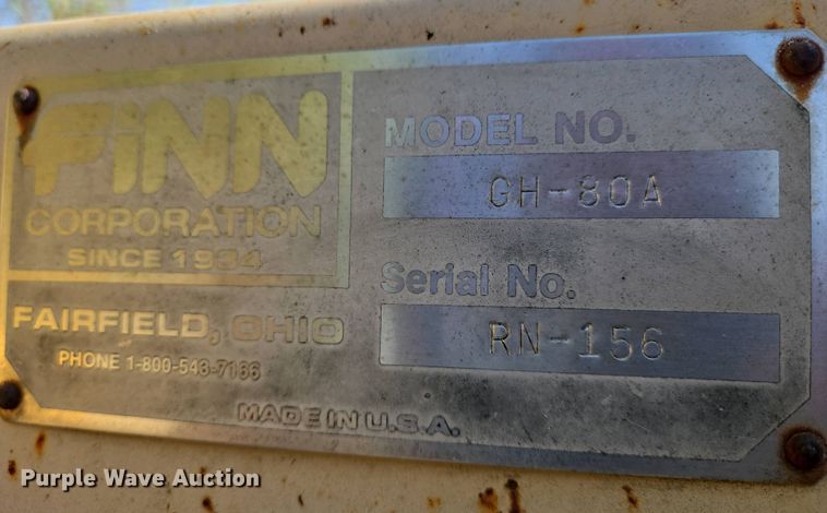 image for item EO0763 Ground Hog GH-80A soil conditioner