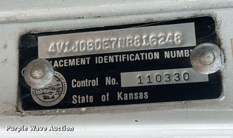 image for item EQ1281 1992 White-GMC WB water truck