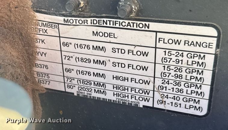 image for item EQ1340 2018 Bobcat 72 skid steer rotary mower