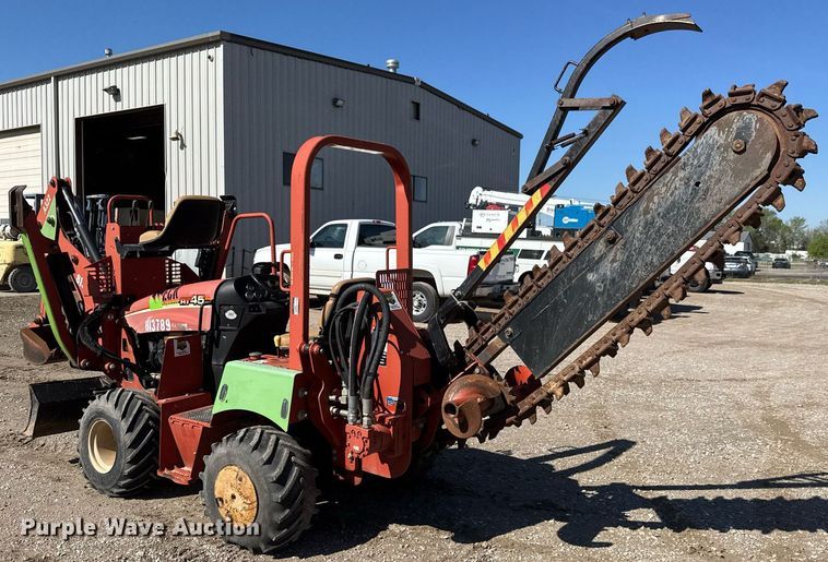 image for item EQ1371 2010 Ditch Witch RT45 trencher