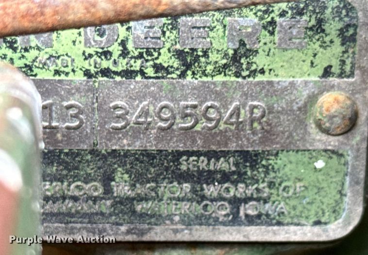 image for item EQ1424 1969 John Deere 646A wheel loader