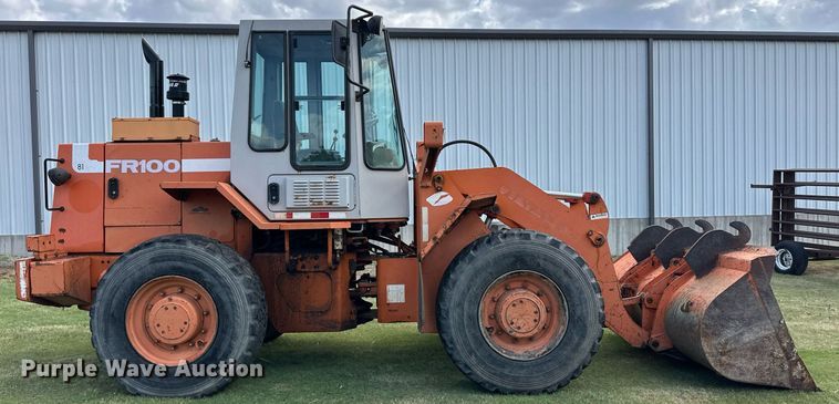 image for item EQ4654 Fiat-Allis FR100 wheel loader