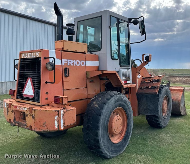image for item EQ4654 Fiat-Allis FR100 wheel loader