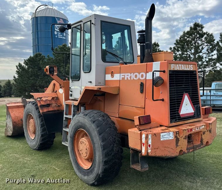 image for item EQ4654 Fiat-Allis FR100 wheel loader