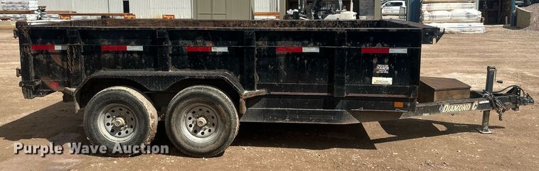 image for item ER5206 2015 Diamond C dump trailer
