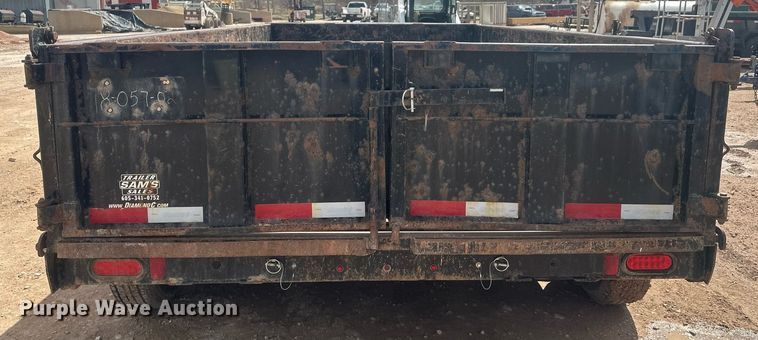 image for item ER5206 2015 Diamond C dump trailer